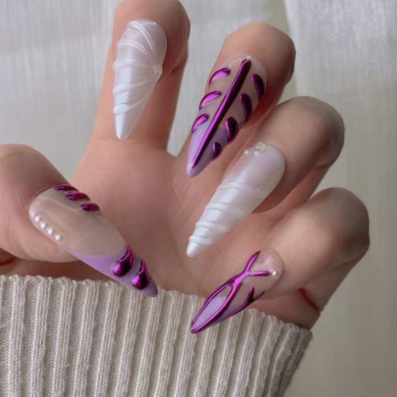 Pointy Style press on nails 91