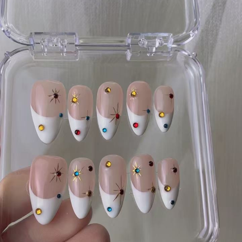 Short style press on nails No.13