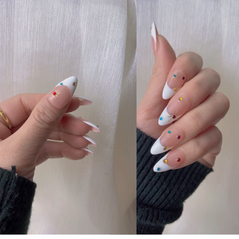 Short style press on nails No.13