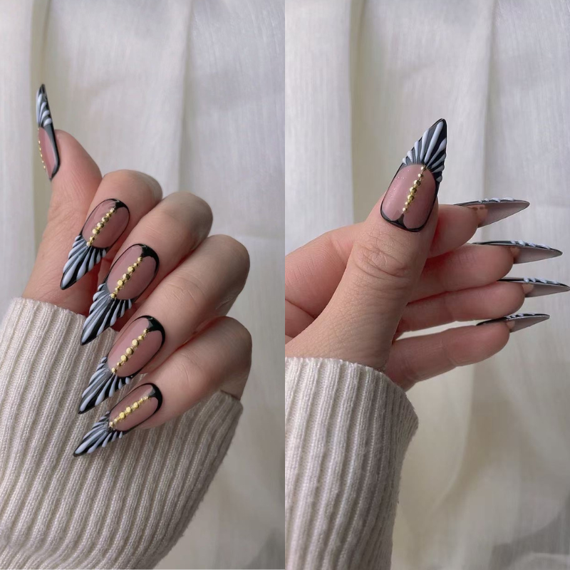 Short Style  Press On Nails Live No.16