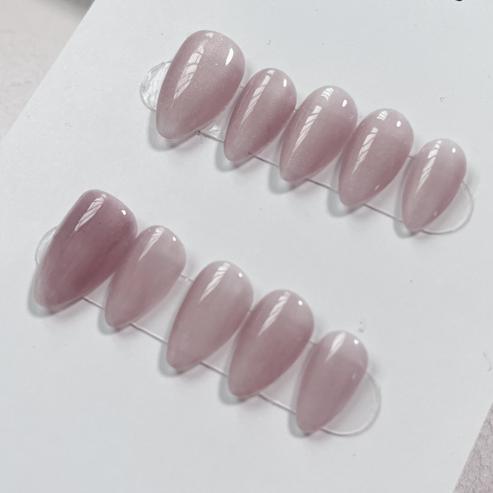 Solid color nails 11