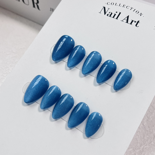 Solid color nails 21