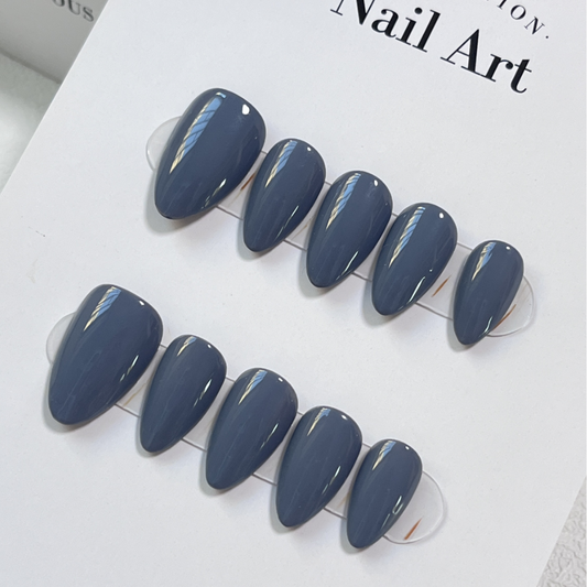 Solid color nails 25