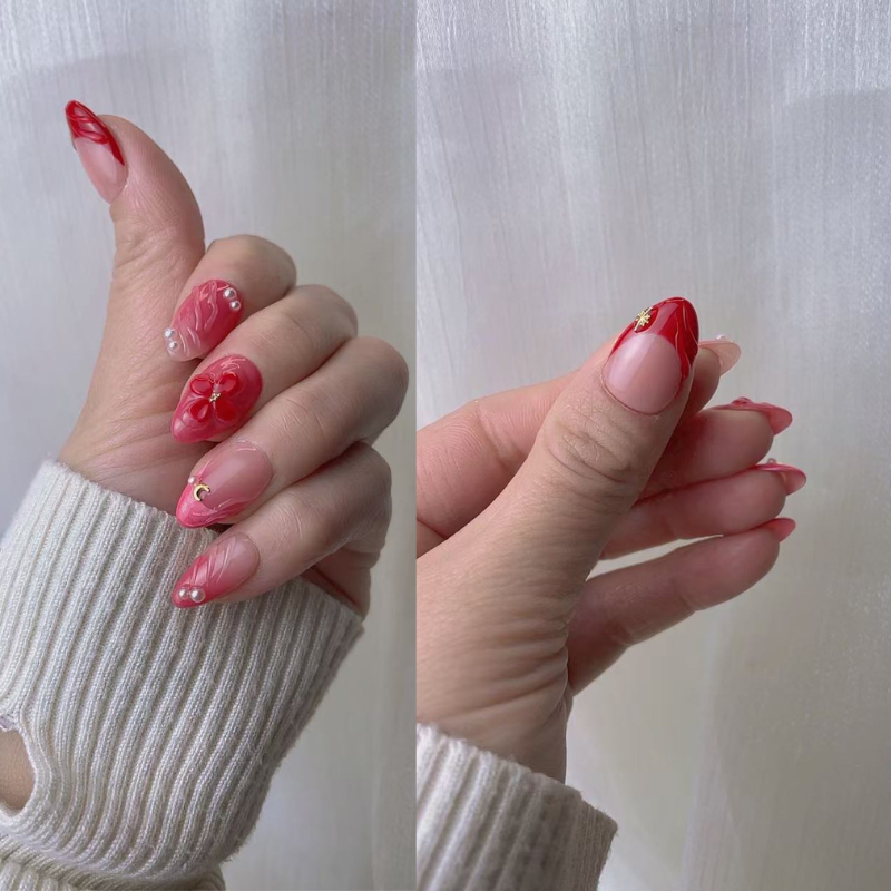 Super Short Style Press On Nails No.2