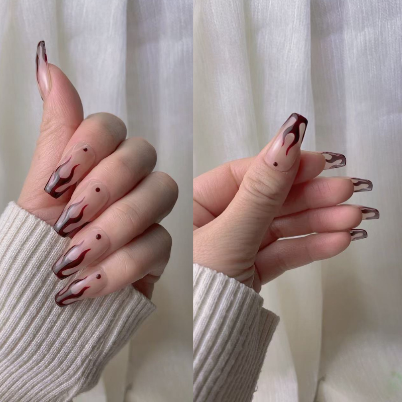 Short Style Press On Nails Live No.81